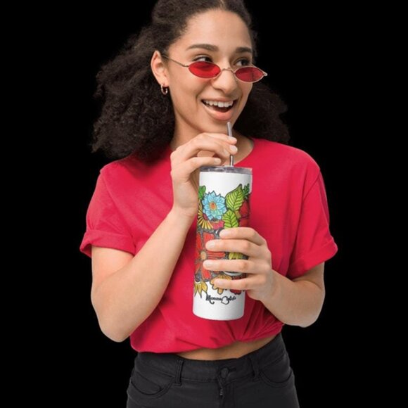 Feisty Tumbler by Momma Balisti - 20oz Stainless Steel Tumbler @MommaBalisti - Picture 4 of 4